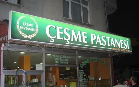 Bursa Işıklı Vinil Germe Tabela