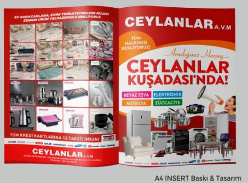 Mobilya Mağazası Ürünleri İnsert Reklam, Küçük Ev Aletleri İnsert Reklam, Alışveriş Merkezi İnsert Reklam, Züccaciye Ürünleri İnsert Reklam, Ayakkabı Mağazası İnsert Reklam, Çanta Mağazası İnsert Reklam, Giyim Mağazası İnsert Reklam, Kozmetik Ürünleri İnsert Reklam, Aksesuar Ürünleri İnsert Reklam, Parfümeri Ürünleri İnsert Reklam, Elektronik Eşya İnsert Reklam,Ev Tekstil Ürünleri İnsert Reklam